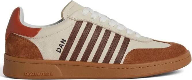 Dsquared2 Beige Bruin Sneakers M2960