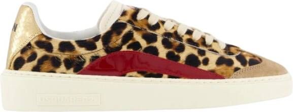 Dsquared2 Beige Leo Rider Sneaker