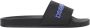 Dsquared2 Blauwe Rubberen Slippers met Logo - Thumbnail 1