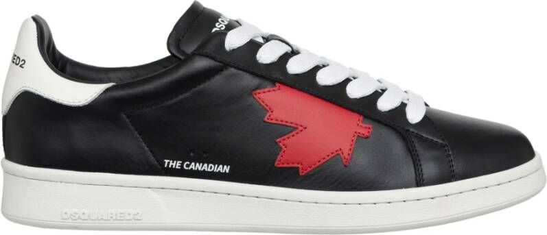 Dsquared2 Boxer Sneakers met veters Black Heren