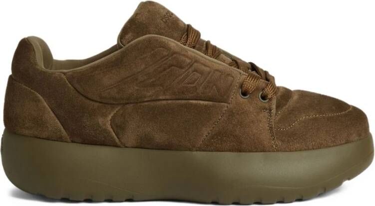 Dsquared2 Bruine Chunky Sneakers met Ronde Neus