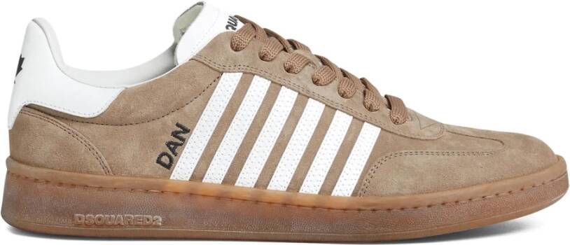 Dsquared2 Bruine Platte Schoenen