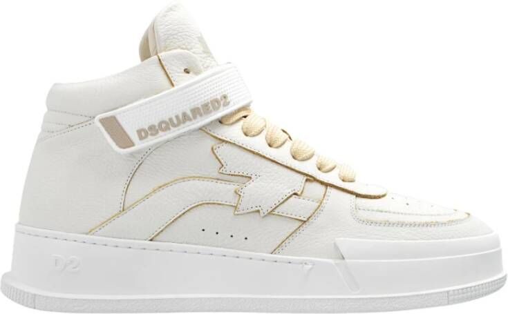 Dsquared2 Hoge Sneakers met Veters en Klittenband
