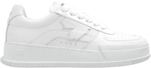 Dsquared2 Canadese Sportschoenen White Dames