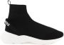 Dsquared2 Fly High Top Sneakers met Stretch Gebreid Bovenwerk Black Heren - Thumbnail 1