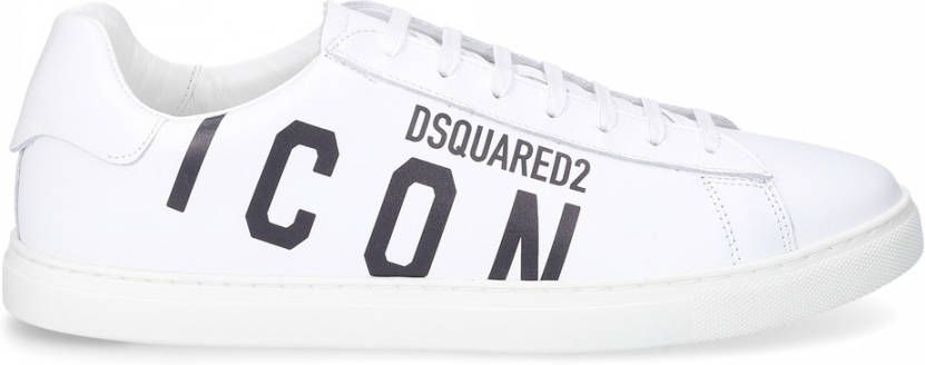 Dsquared2 con logo nieuwe tennisschoenen Wit Heren