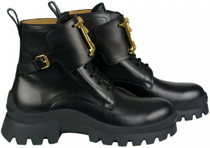 Dsquared2 D2 Statement biker boot van kalfsleer - Foto 2