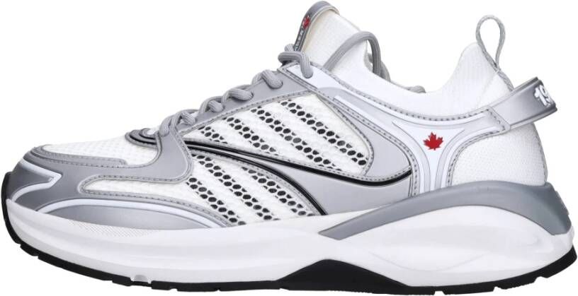 Dsquared2 Dash sneaker van jersey met mesh details - Foto 2