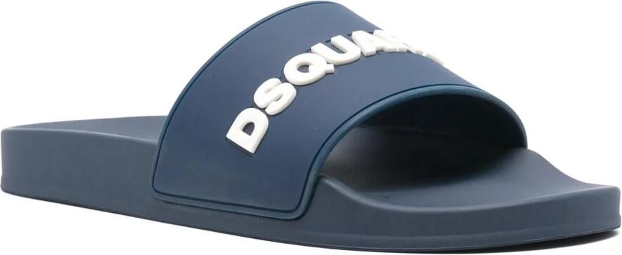 Dsquared2 Blauwe Sandalen voor Mannen