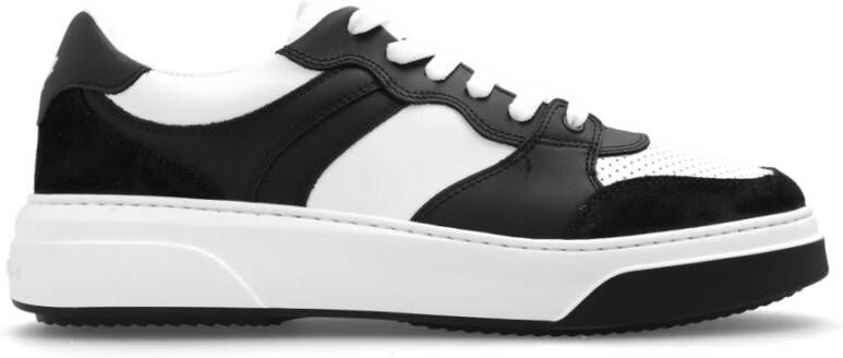 Dsquared2 Witte Sneakers met Vetersluiting White Heren