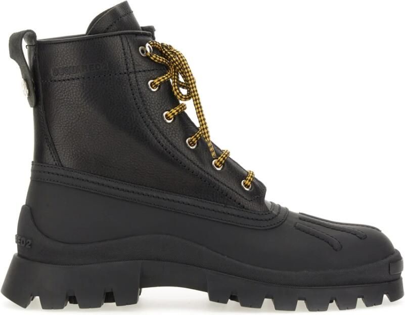 Dsquared2 Canadese leren laarzen