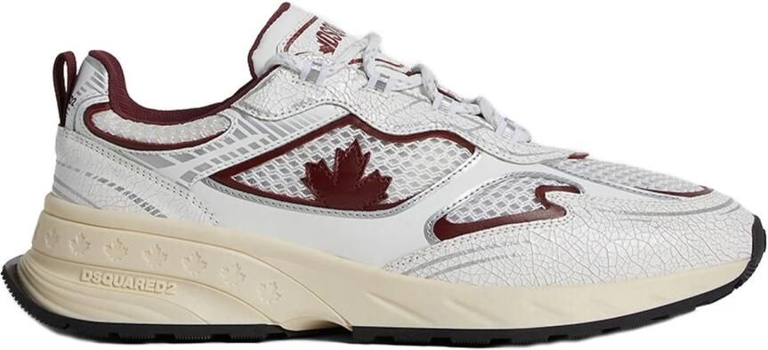 Dsquared2 Chunky Sole Sneakers met Blad Embleem