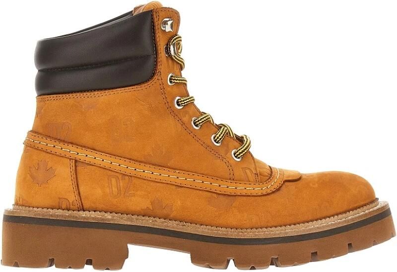 Dsquared2 D2 Monogram Enkellaarzen