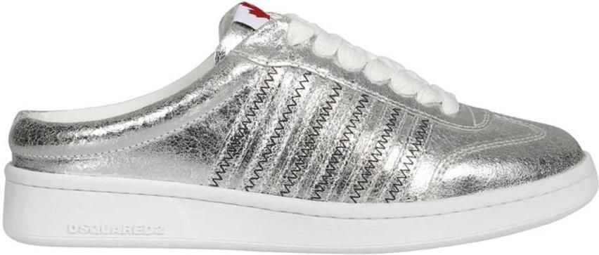 Dsquared2 Zilveren Sneakers voor Vrouwen Gray Dames