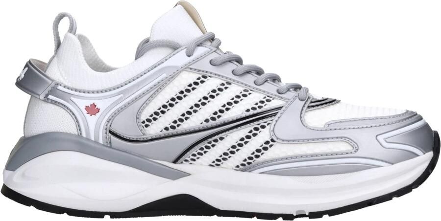 Dsquared2 Dash sneaker van jersey met mesh details