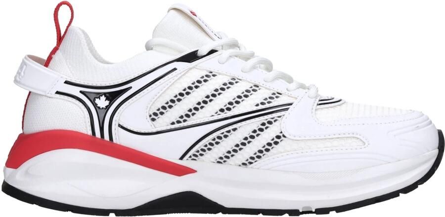 Dsquared2 Heren Veterschoenen Sneakers White Heren