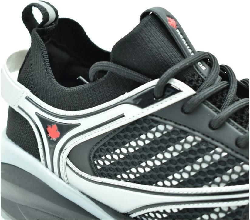 Dsquared2 Low-Top Sneakers High-Performance Sneakers With Breathable Mesh And in zwart - Foto 2