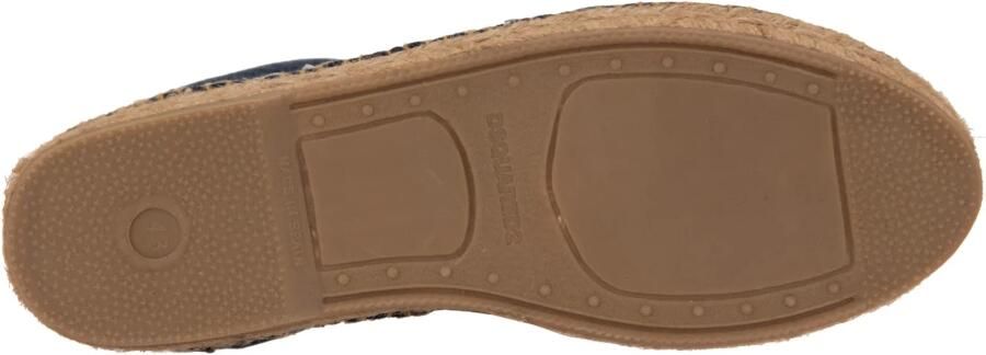 Dsquared2 Denim Espadrilles Platte Schoenen Blue Heren - Foto 4