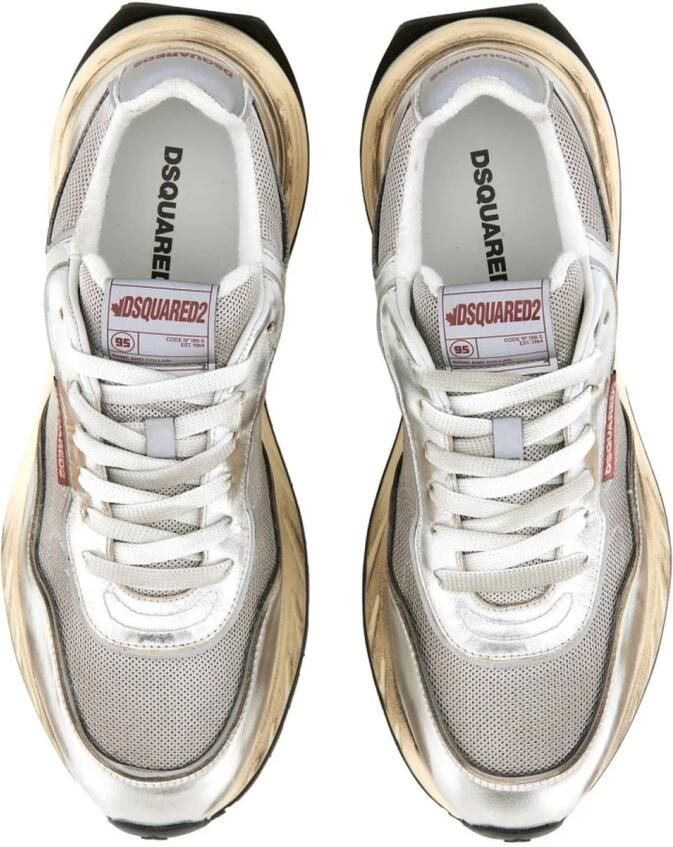 Dsquared2 Distressed Low-Top Sneakers - Foto 2