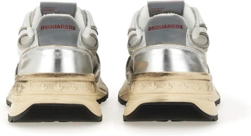 Dsquared2 Distressed Low-Top Sneakers - Foto 3