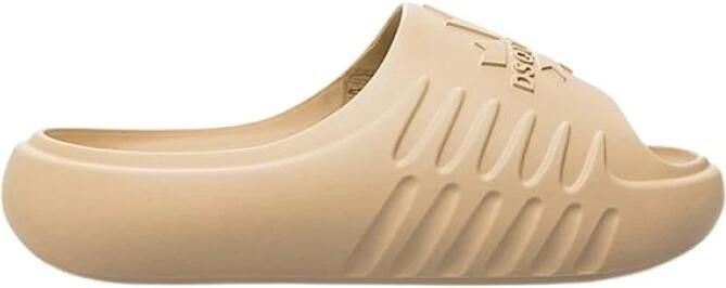 Dsquared2 EVA Logo Print Slides Made in Italy