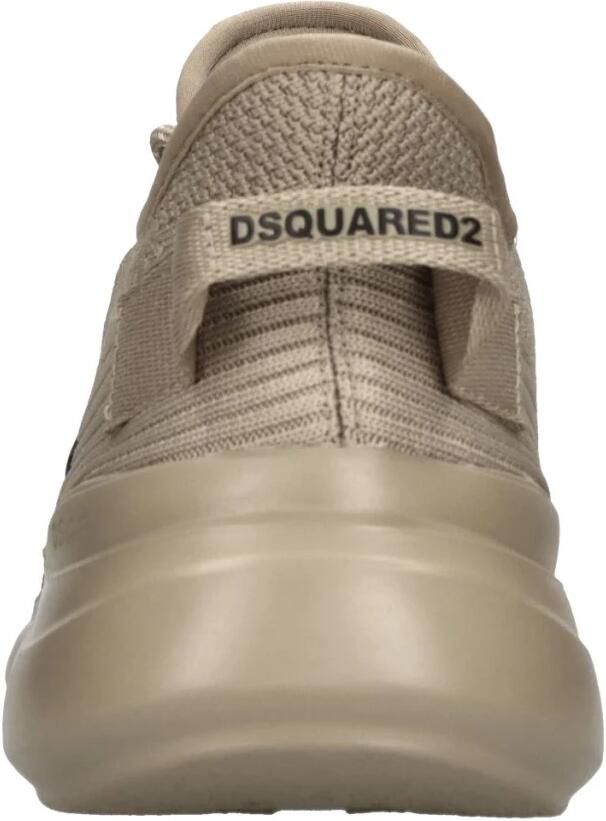 Dsquared2 Gebreide Sneakers Khaki Trekking Stijl - Foto 3
