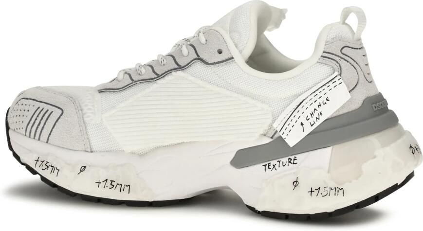 Dsquared2 Snelle Veterschoenen Lage Sneakers - Foto 6