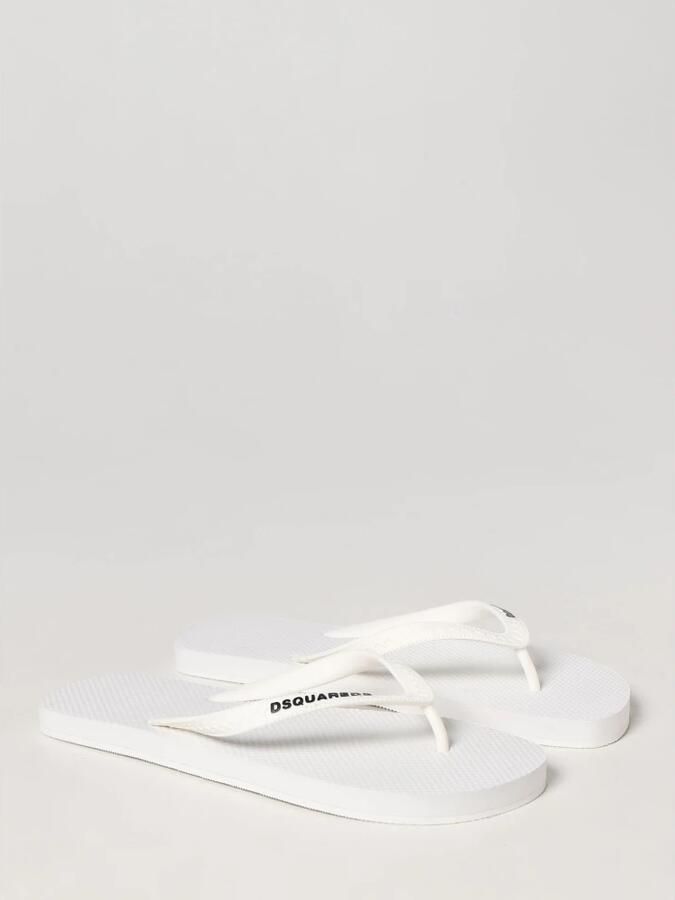 Dsquared2 Platte schoenen voor vrouwen White Heren