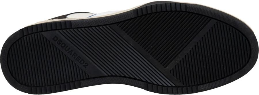 Dsquared2 Witte Spider Leren Lage Sneakers White Heren - Foto 2