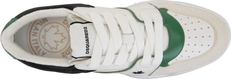 Dsquared2 Elegante Herensneakers Upgrade Jouw Stijl White Heren - Foto 4