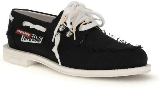 Dsquared2 Katoenen Bootschoenen Lichtgewicht Comfort Stijl