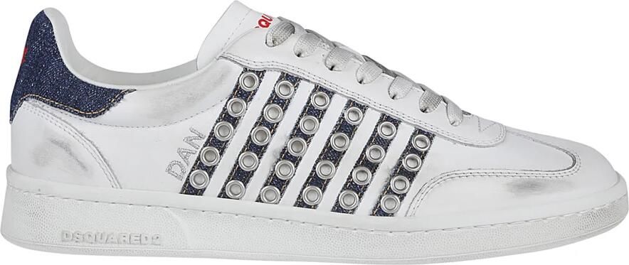 Dsquared2 Lage Sneakers met Veters