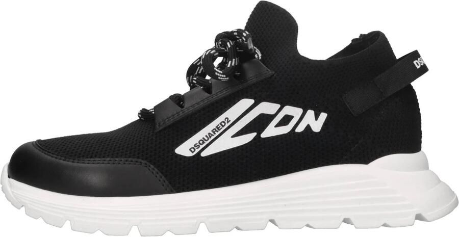 Dsquared2 Leren en Stoffen Sneakers