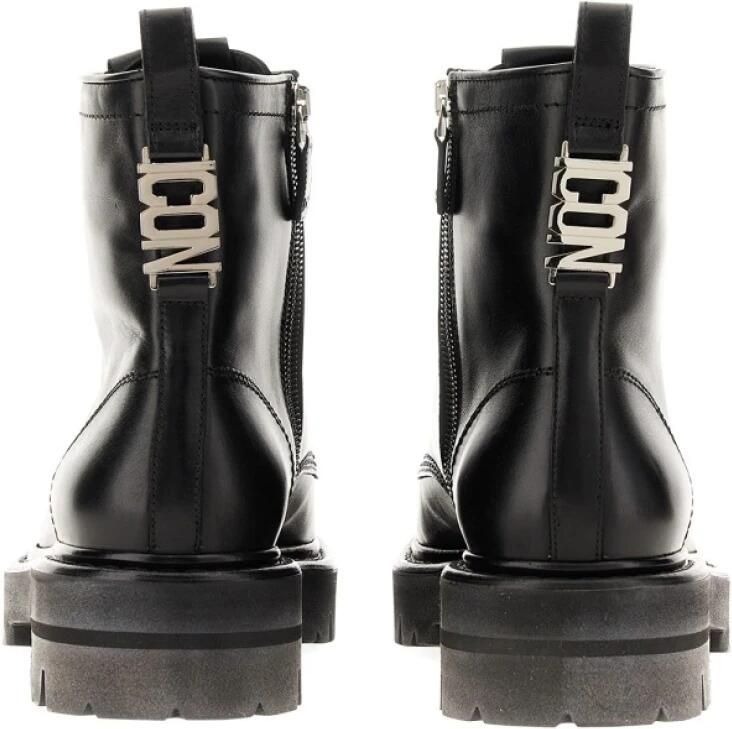 Dsquared2 Leren Enkellaarsjes - Foto 2