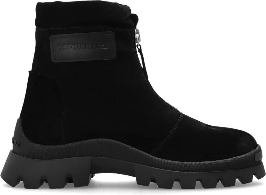 Dsquared2 Leren enkellaarzen