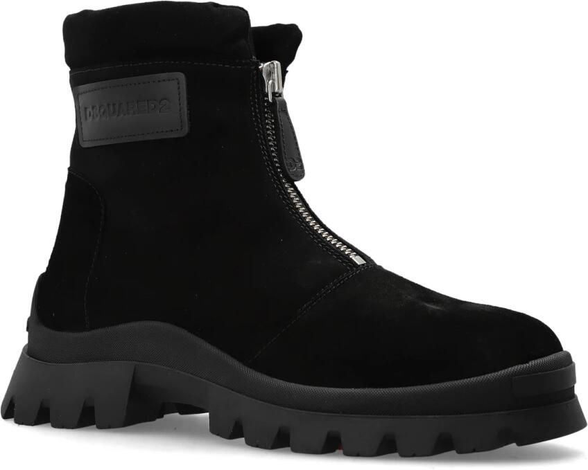 Dsquared2 Leren enkellaarzen - Foto 3