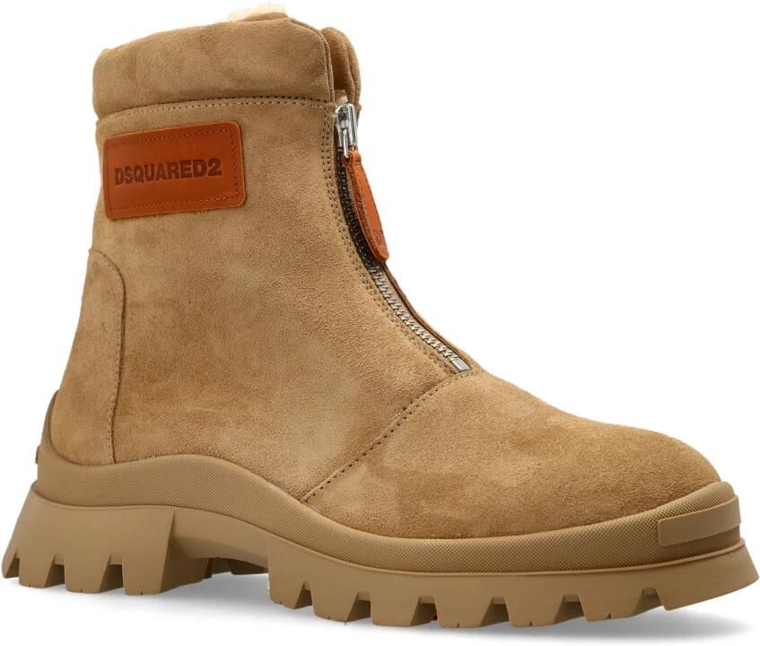 Dsquared2 Leren enkellaarzen - Foto 3