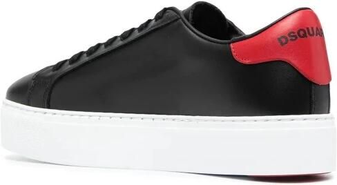 Dsquared2 Leren Logoprint Sneakers