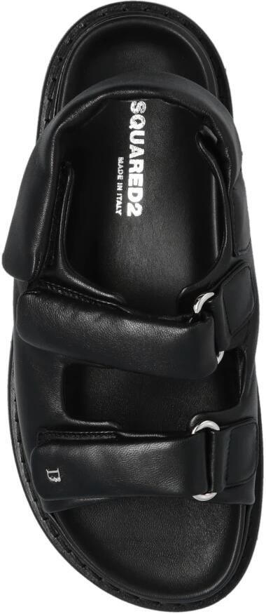 Dsquared2 Padded sandaal van lamsleer