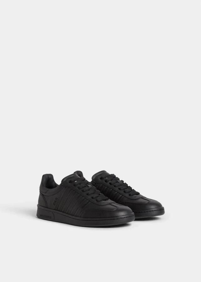 Dsquared2 Witte Sneakers Vitello+Suede+Mesh White Heren