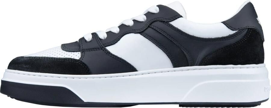 Dsquared2 Witte Sneakers met Vetersluiting White Heren