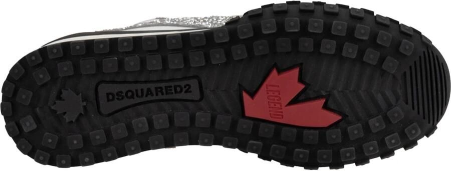 Dsquared2 Dames Legend Logo Low-Top Sneakers Grijs - Foto 3