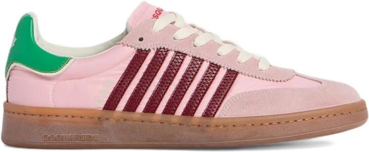 Dsquared2 Logo-embossed Sneakers met veters