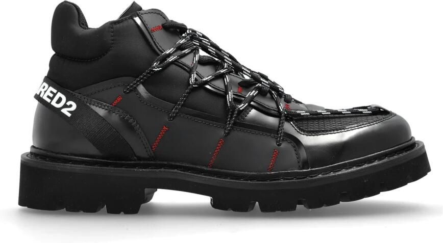 Dsquared2 Logo Enkellaarsjes