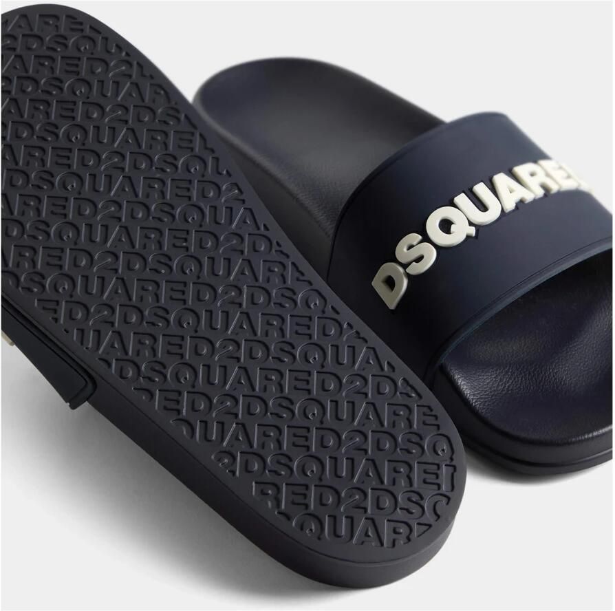 Dsquared2 Logo Strand Slippers - Foto 2