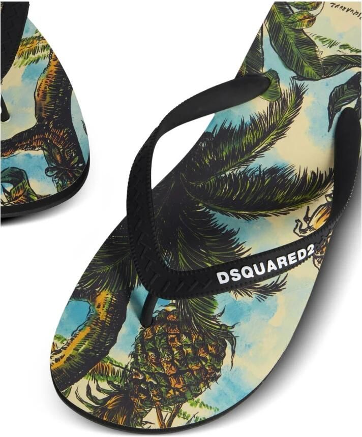Dsquared2 Logo Teenslippers - Foto 2