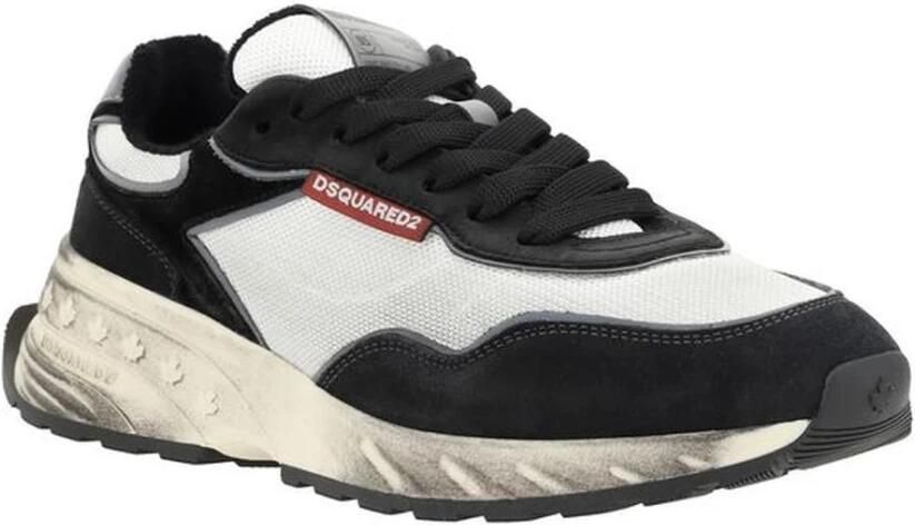 Dsquared2 Sprinter sneaker van kalfssuède met mesh details - Foto 2