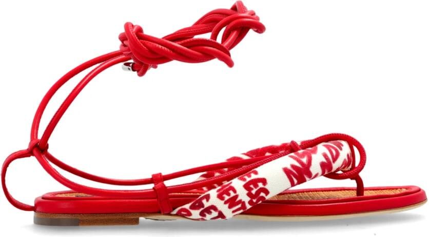 Dsquared2 Rebel Hibiscus Sandalen