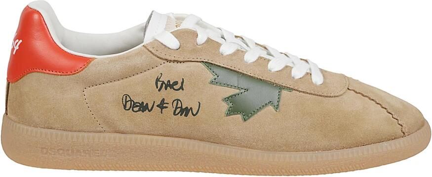 Dsquared2 Rebels Lace-Up Low Top Sneakers