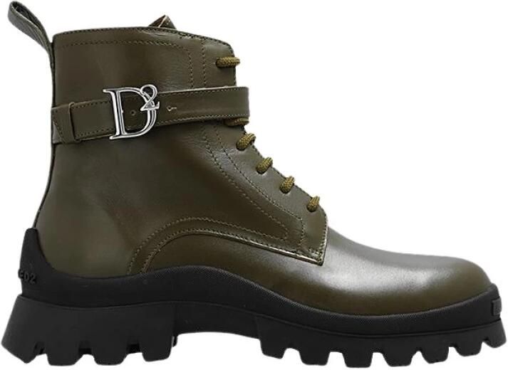 Dsquared2 Rider Combat Hiking Boots